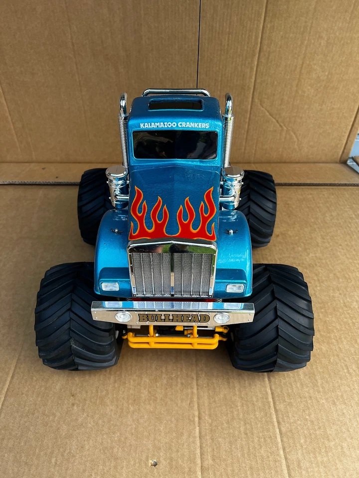 Tamiya 1/10 Bullhead Monster Truck (58089) – Rarität, fahrbereit - Bild 3 von 4
