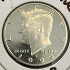 1993-S 90% Silver Clad Proof Kennedy Half Dollar- US Mint
