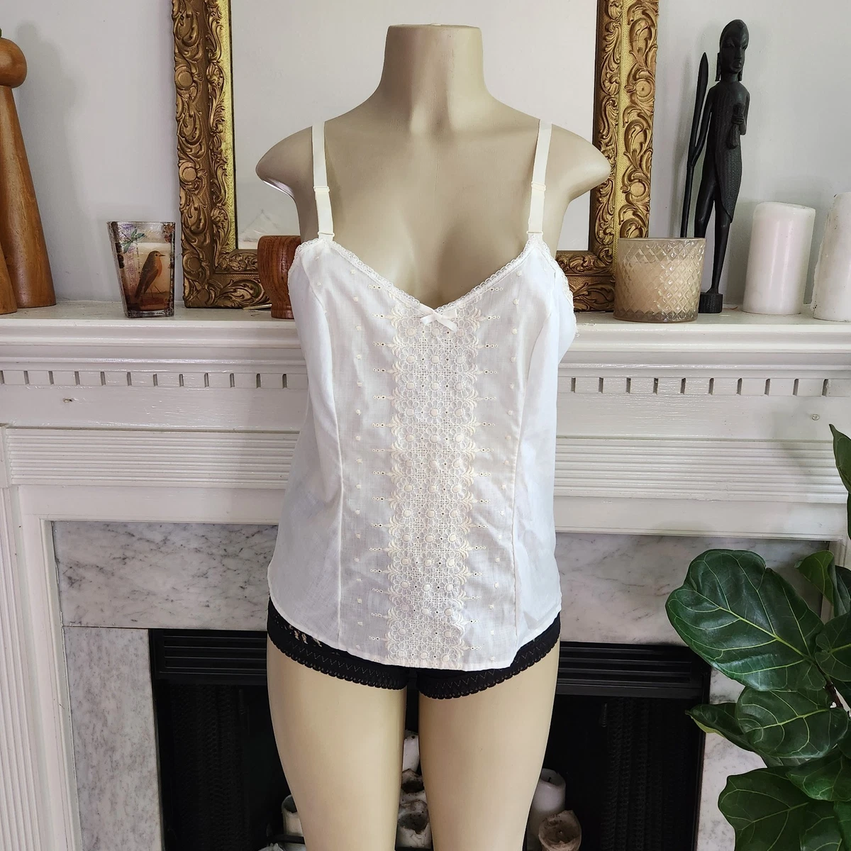 Cotton Blend Vintage Camisoles for Women for sale | eBay