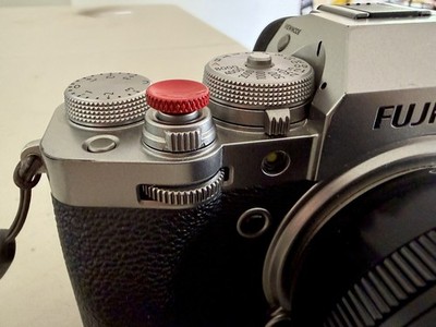 camera shutter release button