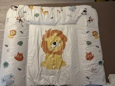 Wickelauflage;  Wickelkommode Auflage Baby 85 x 72 cm ; Motiv Safari