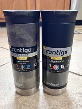contigo couture Snapseal Travel Mug Set Of Two 20oz New