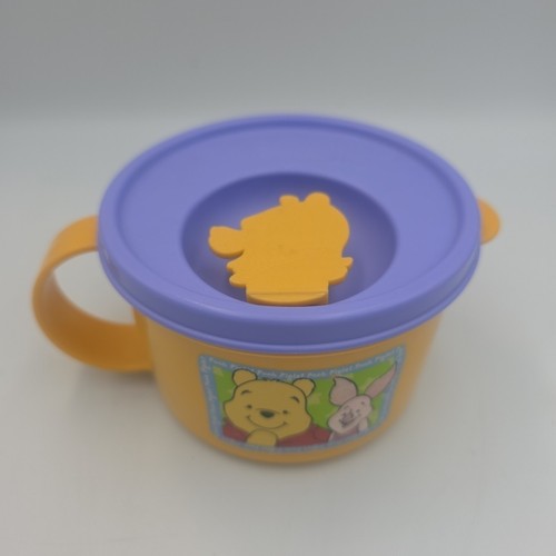 Tupperware Disney Winnie the Pooh Microwave Soup Bowl Vented Lid