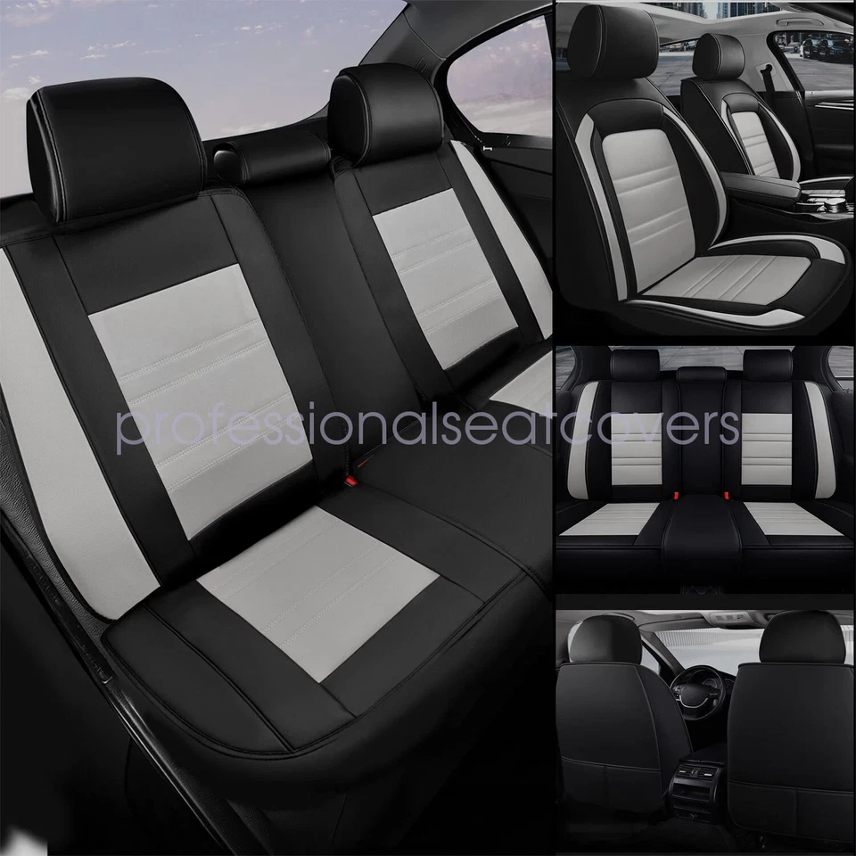For Mercedes Benz E300 E350 E550 Full Set Front&Rear Protector Cushions Blk&Gray - Изображение 3 из 4
