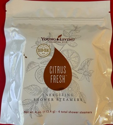 Young Living Citrus Fresh Energizing Shower Steamers-NEW