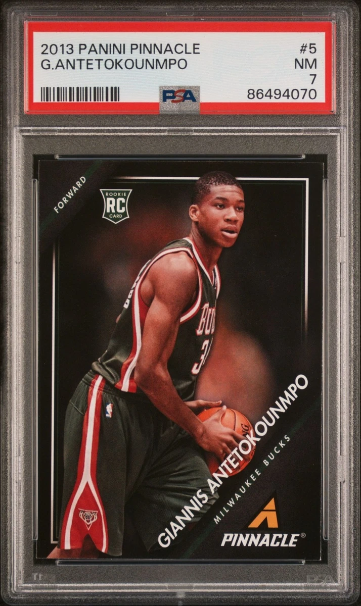 Pinnacle Giannis Antetokounmpo Basketball Sports Trading Cards