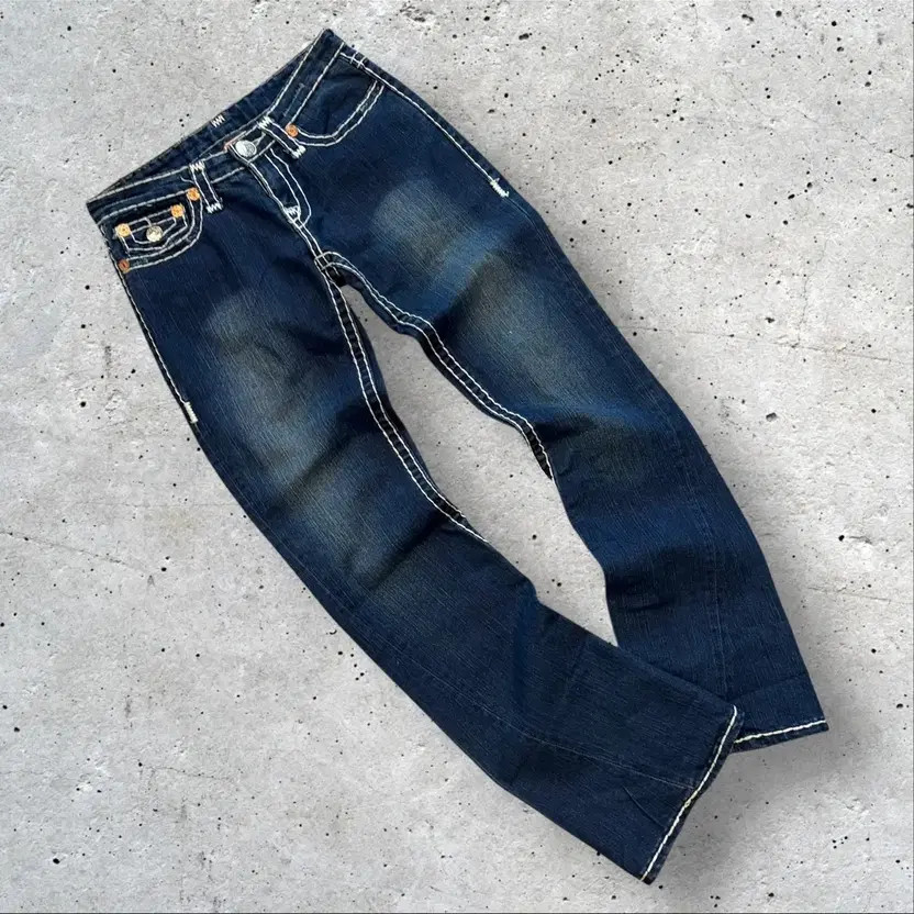 True Religion Joy Super T Denim Pants 28 Waist Blue Jean thumbnail 3