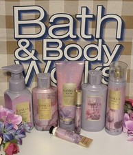 NEW Bath  Body Works VANILLA EASE 7 Pecie Set