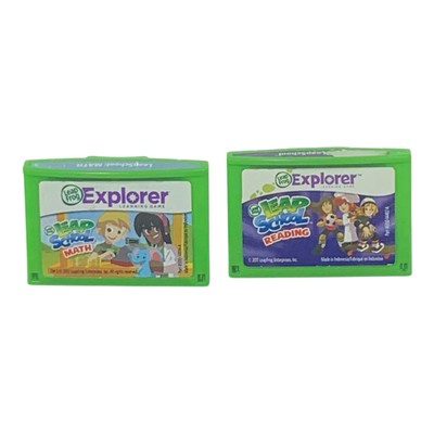 Leap Frog Leap Pad Explorer Game Cartridge Leap School Reading And Math
