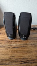 Pair of Logitech S-150 Surround Speakers Black Wired USB for Desktop PC