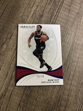 25/25 Blue Dwyane Wade 2018-19 Panini Immaculate Collection No. 49
