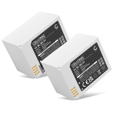 2x Ersatz Akku für EZVIZ C3A 5500mAh