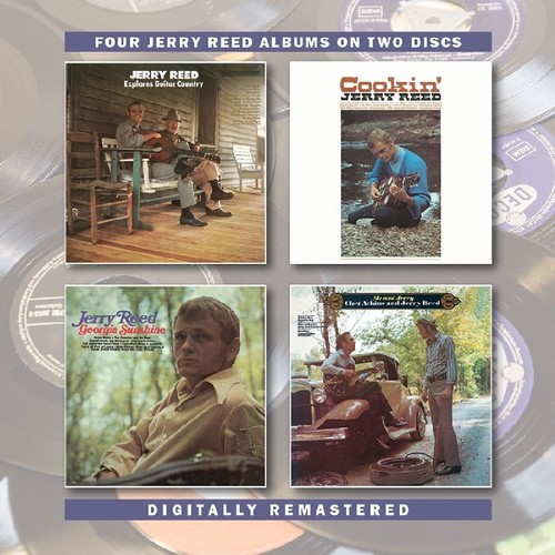 Jerry Reed Explores Guitar Country / Cookin / Georgia Sunshine / Me &Jerry 