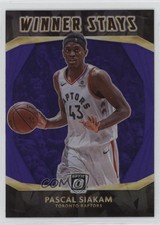 2020-21 Panini Donruss Optic Winner Stays Purple Prizm Pascal Siakam #13 1o96
