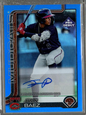 2025 Topps Pro Debut Autographs Blue Foil #PD91 Juan Baez Auto /150