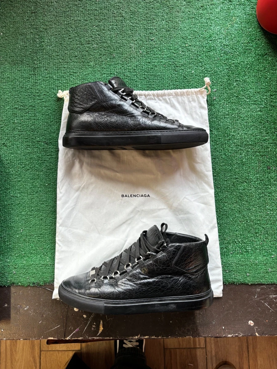 Balenciaga Arena Casual Shoes for Men Black for sale | eBay