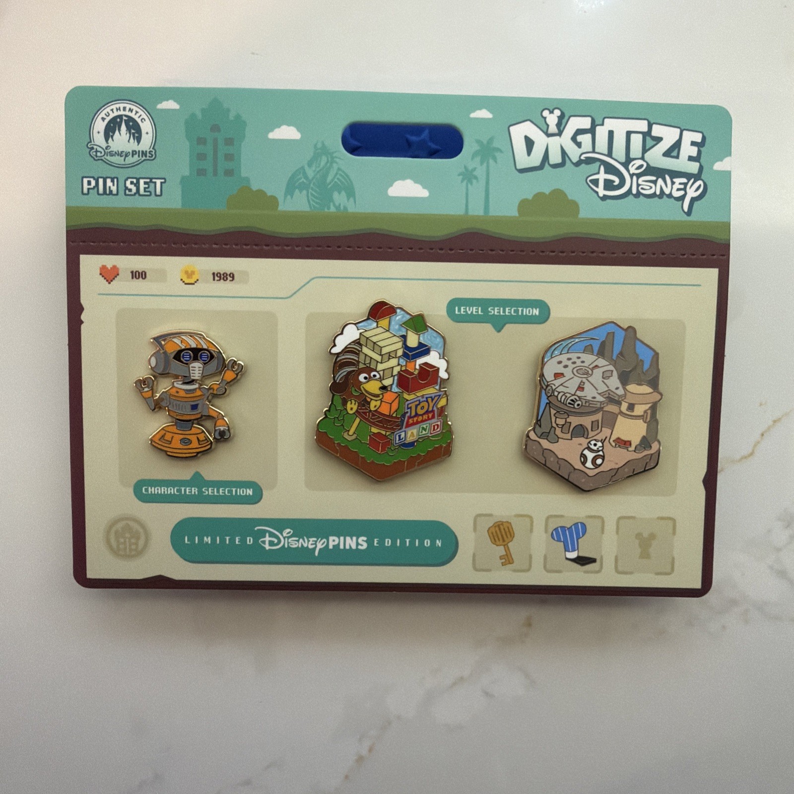 2026 DIGITIZE DISNEY Slinky Dog Star Wars Galaxy’s Edge Droid DHS LE 3-PIN SET