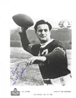 Sid Luckman Autographed 8x10 Photo Chicago Bears Football HOFer #2