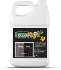 Screen Magic Window Screen Cleaner Refill Ready to Use 1 gal