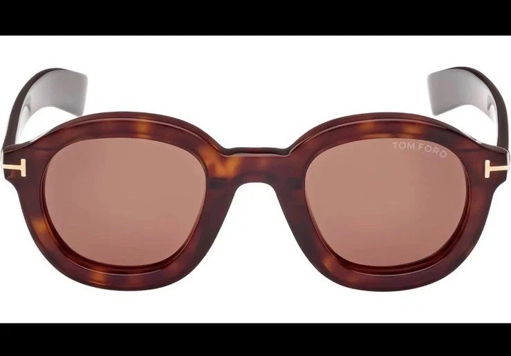 Gafas de sol Tom Ford Raffa TF1100 01A Dark Havana, 46 mm x 25 mm Foto 2 de 4