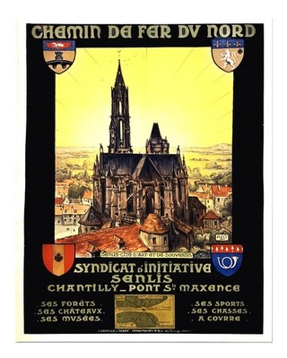 Vintage franz�sische Architektur Wandkunst urbane Szene Wandkunst