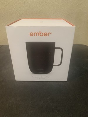 Ember 14 oz Ceramic Temperature Controlled Smart Mug - Black (CM191400US)