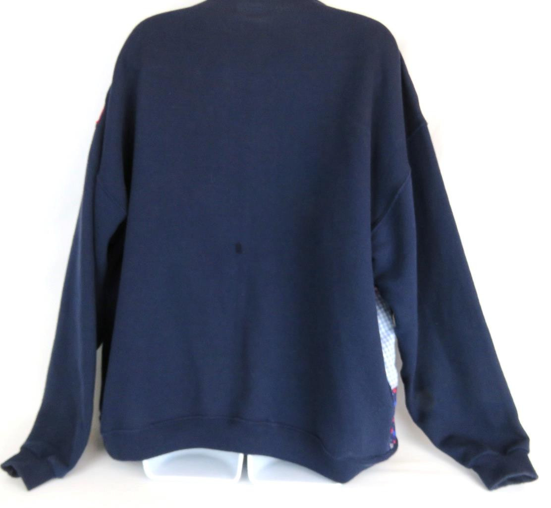 Jerzeez Handmade Patchwork Jacket Women Size XL M… - image 4