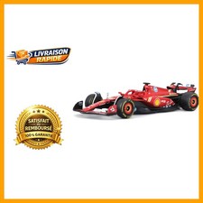 Bburago Ferrari SF-24 Charles Leclerc 2024 - Modèle réduit réaliste de Voitur...