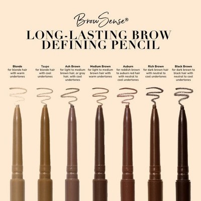   Medium Brown BROWSENSE Long-Lasting BROW DEFINING PENCIL SeneGence