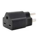 110-120V to 220-240V Plug Adapter for Indoor 5-15P To 6-15R
