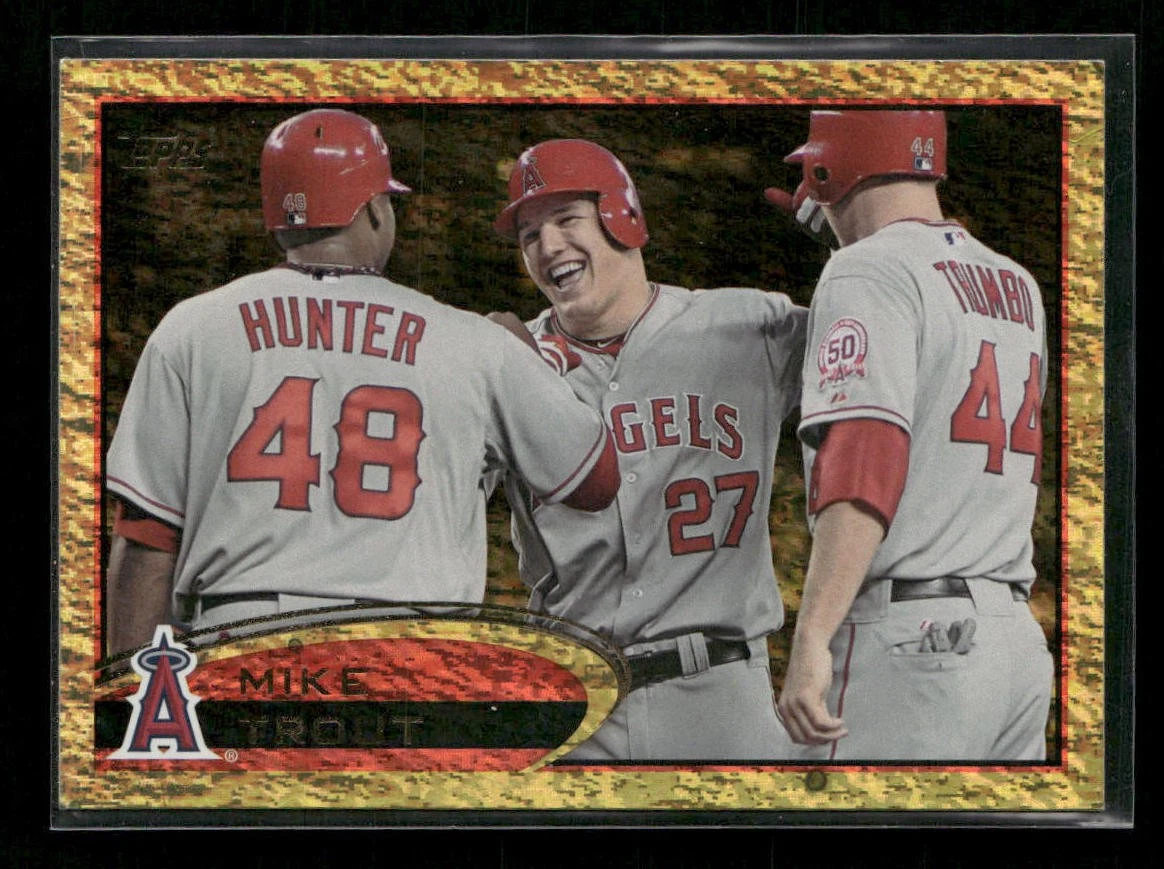 Topps Mike Trout 2012 Season Baseball Sports Trading Cards
