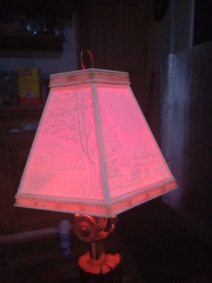 Lámpara de tronco decretiva para sala de estar Foto 4 de 4