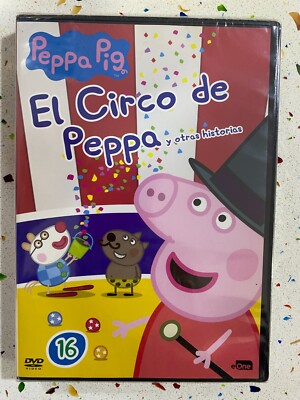 Peppa Pig DVD New The Circus Of Peppa And Other Stories