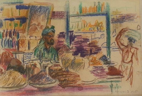 Original Pastel On Paper 18" x 12" - Picture 2 of 3