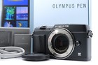 Mint Olympus Pen E-P5 Compact Mirrorless Digital Camera Black Body Shutter 1789