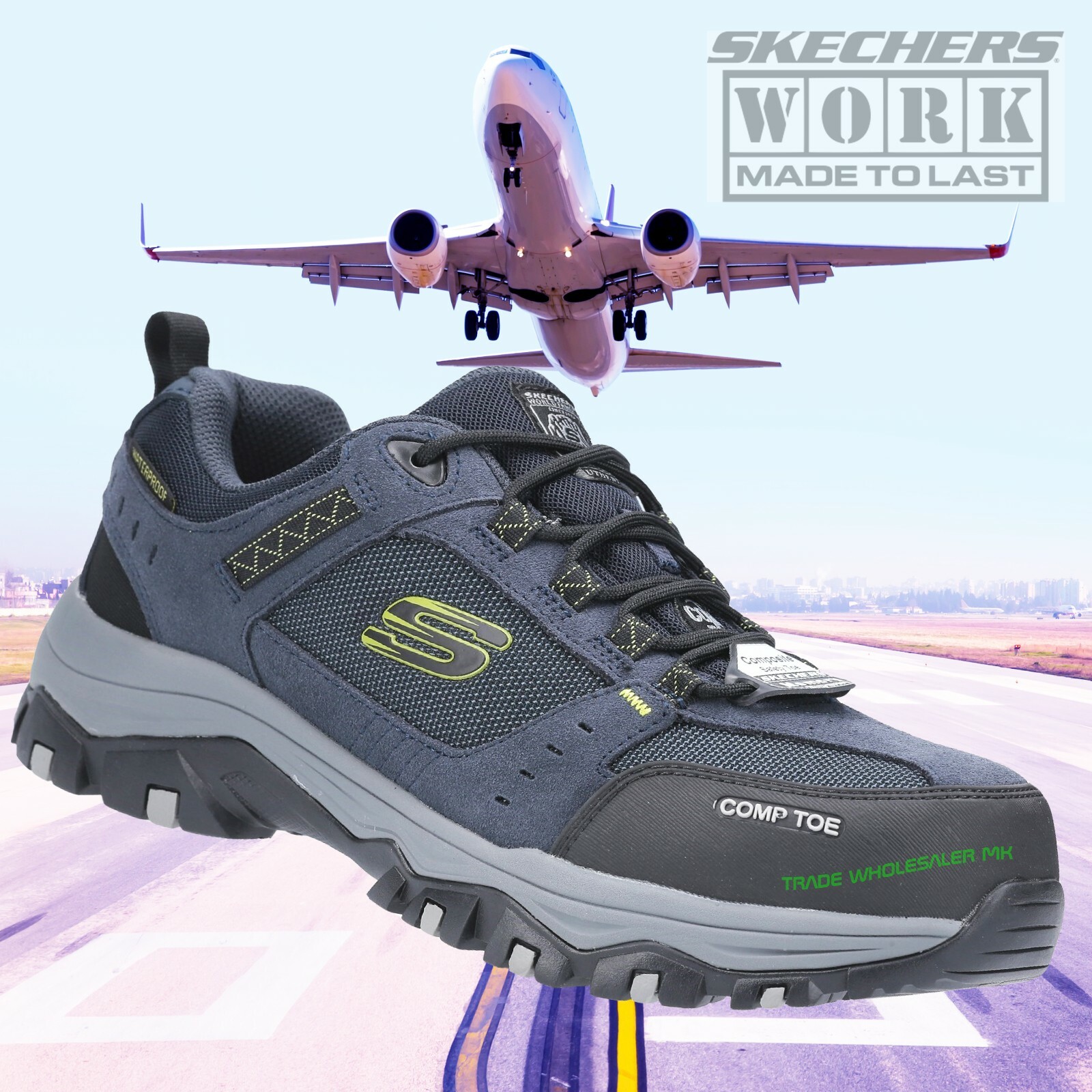 skechers safety trainer