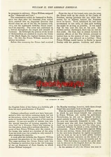 University Of Bonn, Germany, Book Illustration (Print), 1890