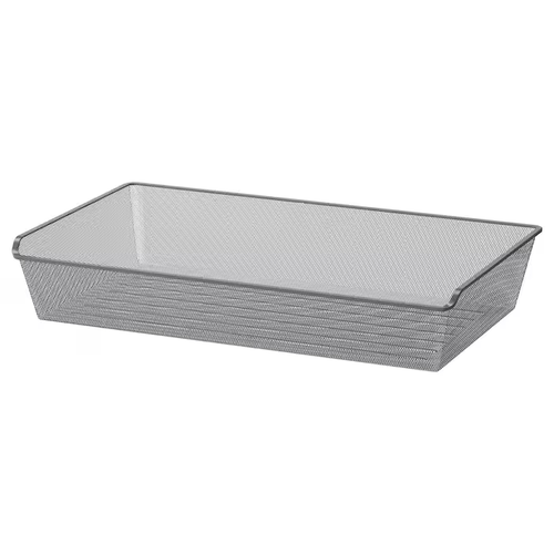 New IKEA KOMPLEMENT Mesh Basket Without Pull-Out Rail White & Dark Grey - Picture 38 of 46