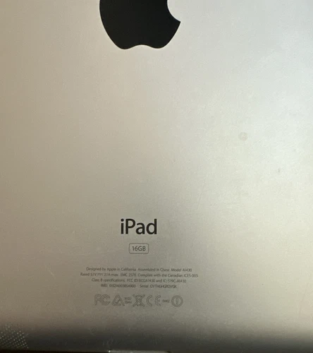 Apple iPad 3 A1430 Back Housing w/ Battery Rear Cover Silver - Picture 8 of 11