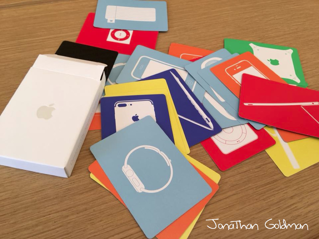 Apple Memory Cards RARE Apple Park Cupertino 30 Card Deck Exclusive