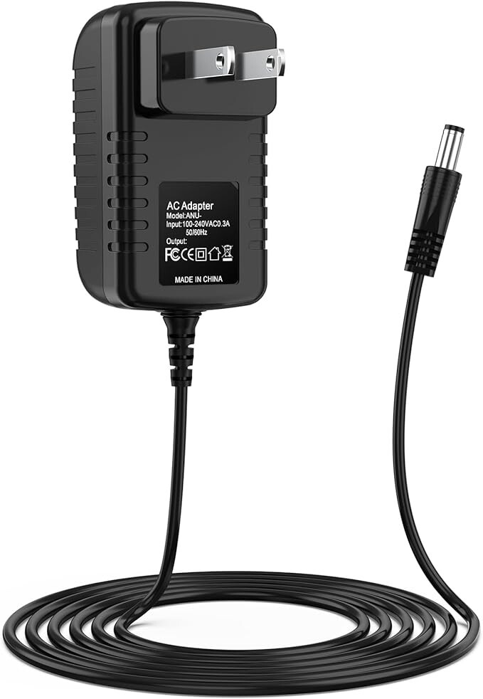 AC-DC Adapter For TURBO SCRUB spin scrubber brush RH-030 SW-059075A Power Supply