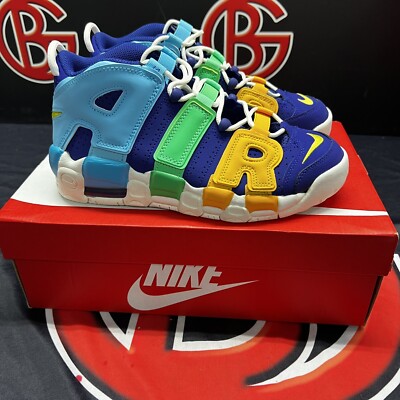Nike Air More Uptempo Kaleidoscope - Size 7Y - FJ0693 455 | eBay