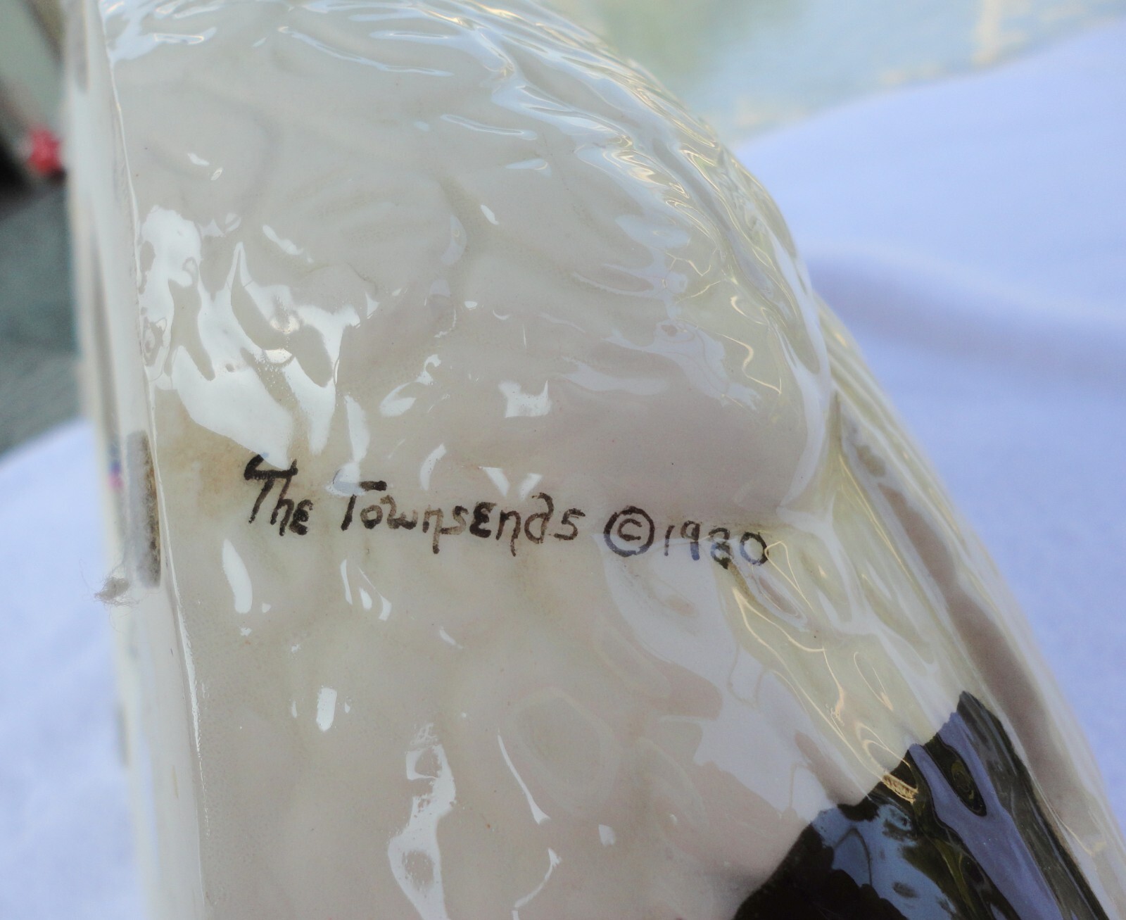 LARGE 14” Townsend Ceramics 1980 RARE Canvasback Duck 243 Beautiful