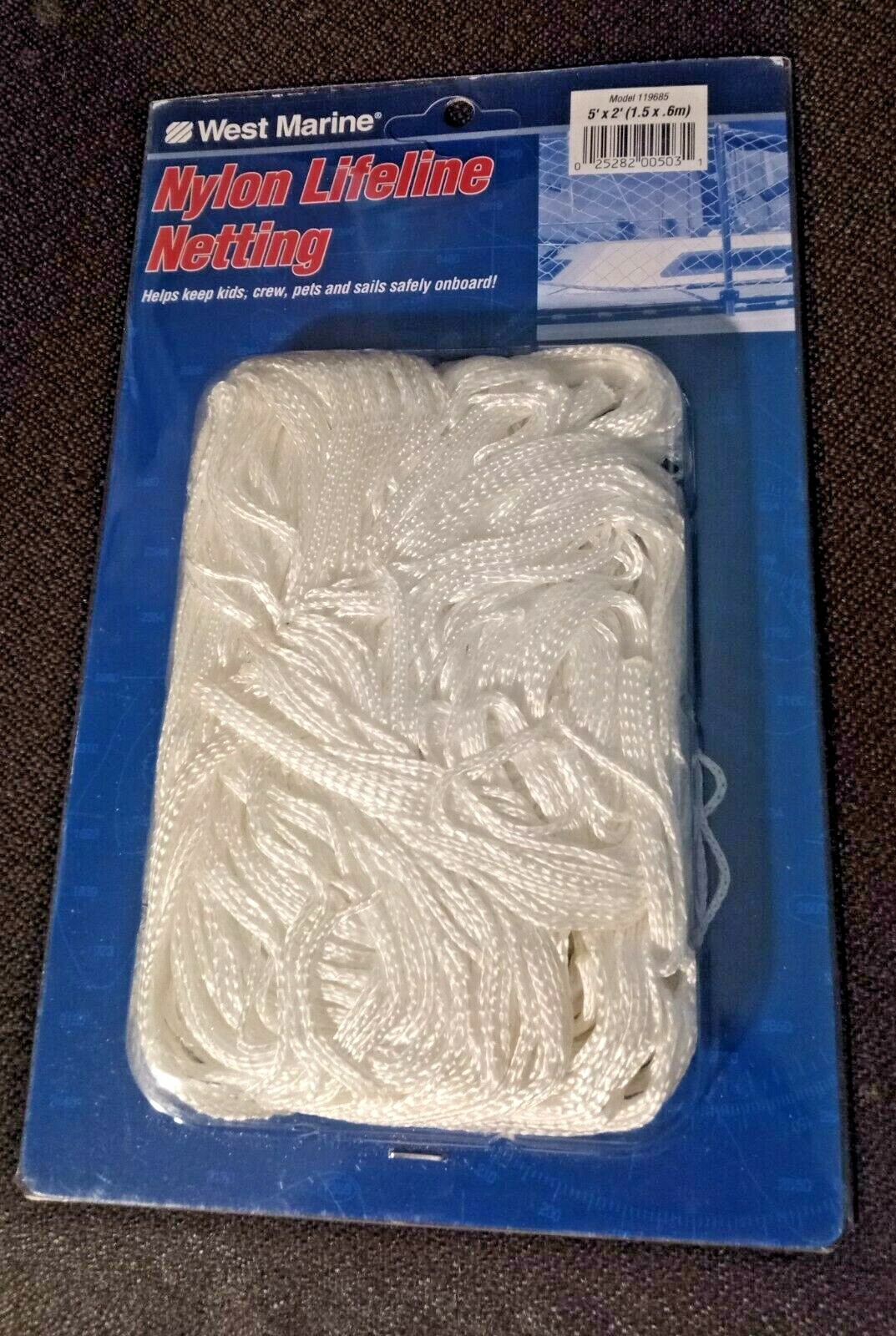 Nylon Safety Netting for Boats, Deck Safety, Sailboat, Cabin Cruiser, 5' X 2' eBay