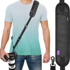 Camera Neck Strap W. Quick Release  Safety Tether for Photographers - Adjustabl