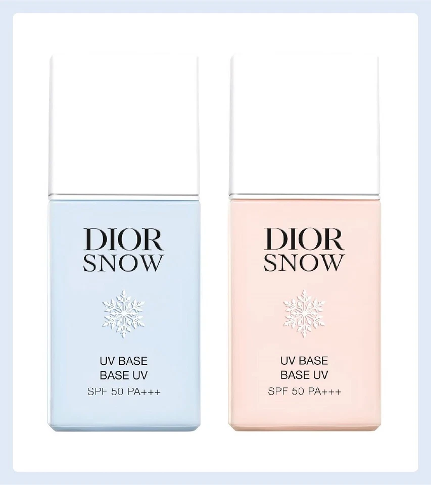 2025 New Version! DIOR DIORSNOW UV Base Makeup Primer Blue Rose SPF50/PA+++ 30mL - Image 2 of 4