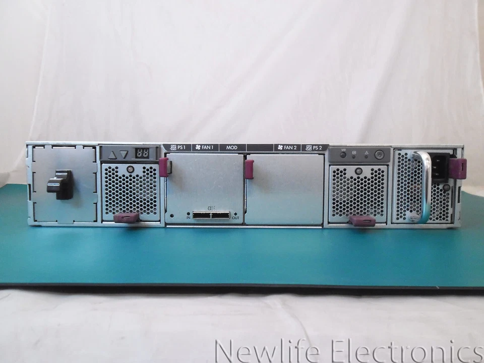 HP 448062-B21 MSA60 3.5 in. SAS Drive Enclosure w/ 1 x Power Supply - Image 4 of 4