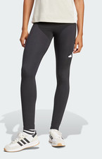 adidas Women's Black/White Essentials Big Logo Cotton Leggings (JH1182) Sz  L/XL