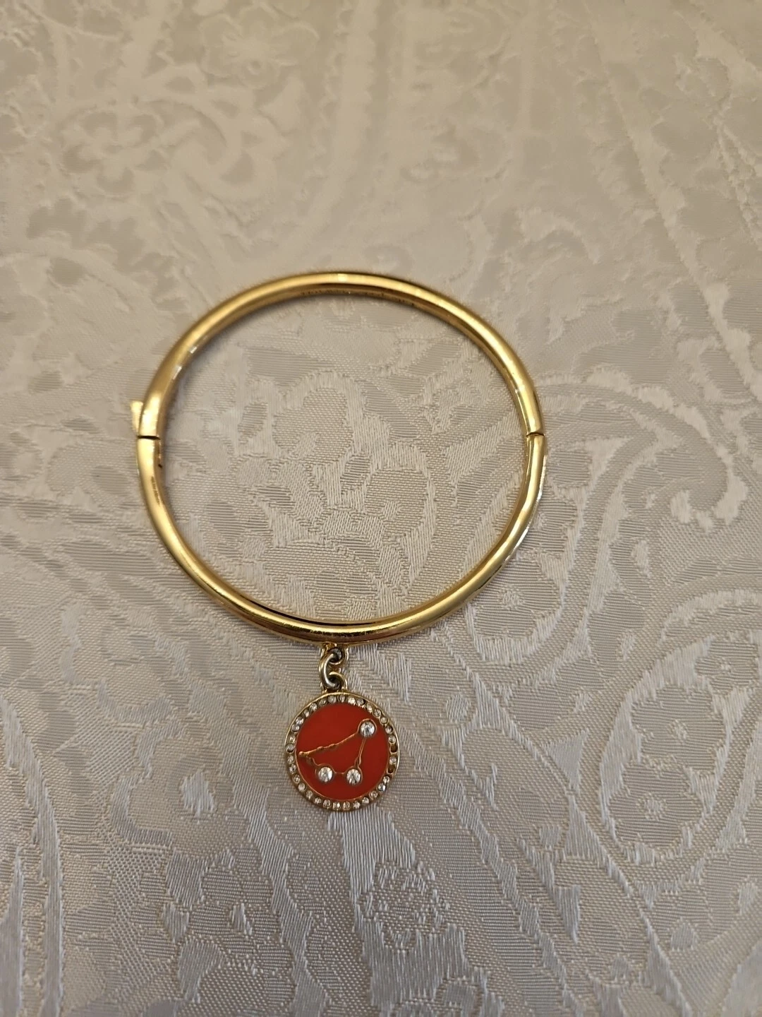 Bracciale Kate Spade Zodiaco Capricorno Charm Un Biscotto Intelligente Firmato Designer