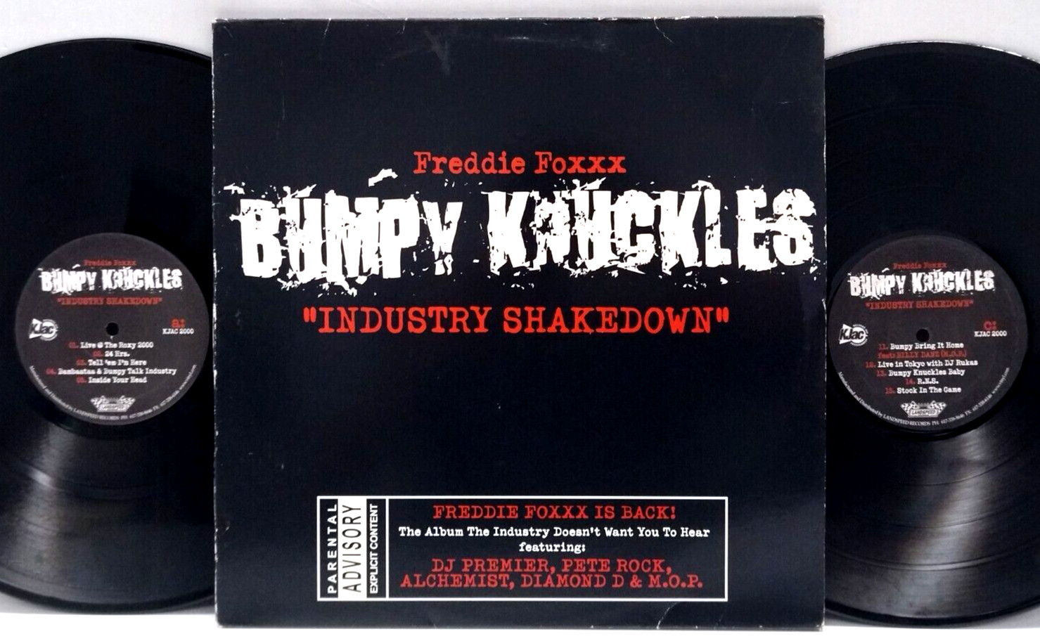 Freddie Foxxx / Bumpy Knuckles - Industry Shakedown 2LP 2000 US ORIG DJ Premiere